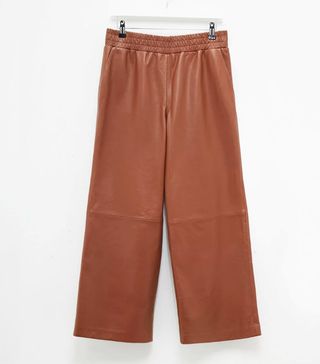French Connection + Alia Leather Culottes