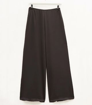 French Connection + Alessia Satin Wide Leg Culottes