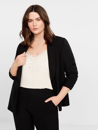 Violeta + Structured Suit Blazer