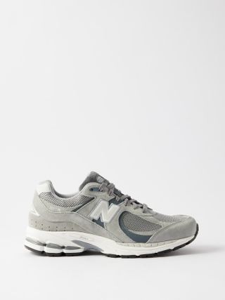 New Balance + 2002r Suede and Mesh Trainers