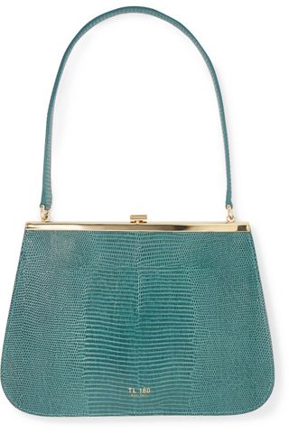 TL-180 + Anouk Lizard-Effect Leather Tote