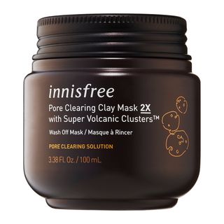 Innisfree + Super Volcanic Clusters Pore Clearing Clay Mask