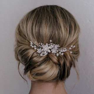 SweetV + Bridal Hair Comb Clip Pin