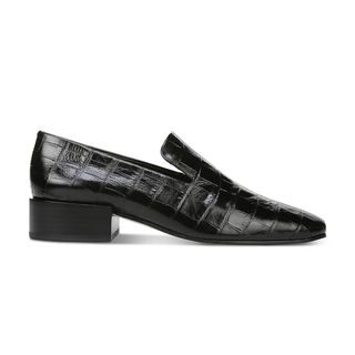 Via Spiga + Baudelaire Embossed-Leather Loafers