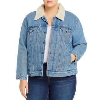 Levi's Plus + Ex-Boyfriend Sherpa Trucker Jacket