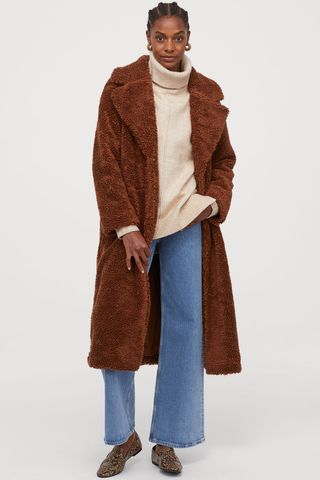 H&M + Long Pile Coat