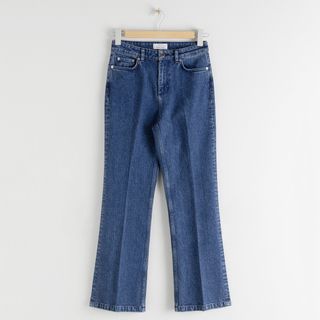 & Other Stories + Cropped Kick Flare Jeans