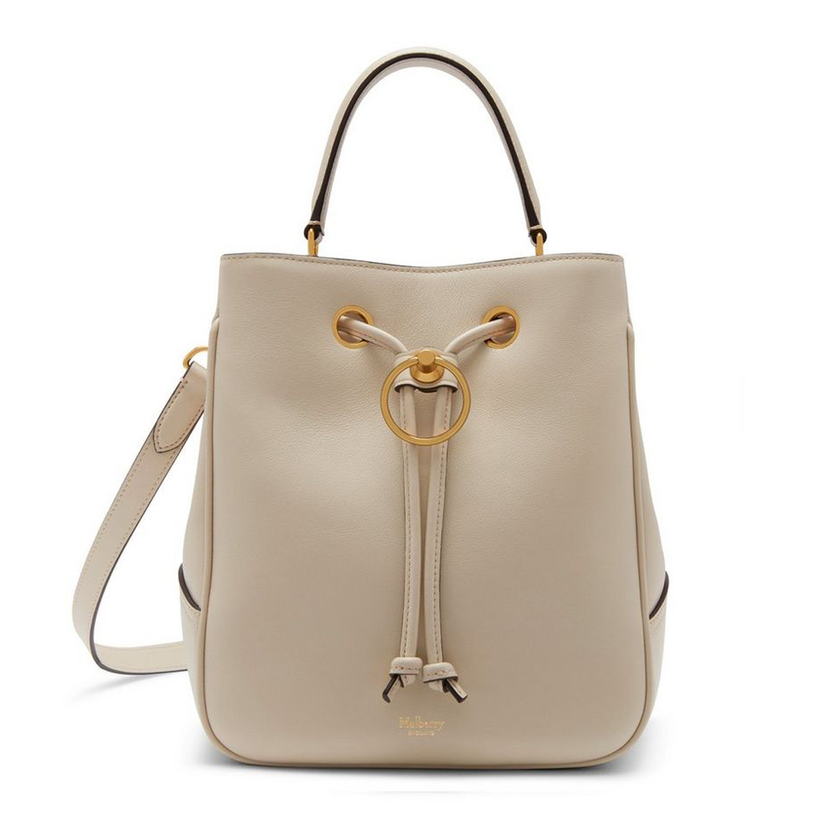 Mulberry + Hampstead Chalk Calf Bag