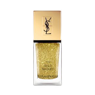Yves Saint Laurent + La Laque Couture in Gold Magnet