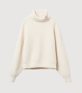 H&M + Rib-Knit Turtleneck Sweater