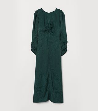 H&M + Jacquard-Weave Dress