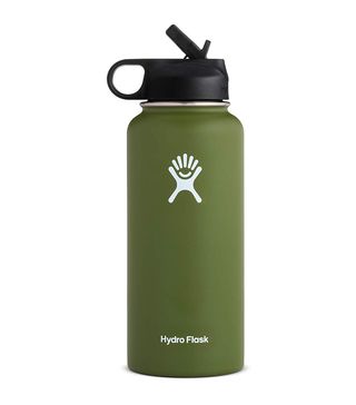 Hydro Flask + Wide Mouth Water Bottle, Straw Lid