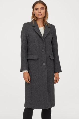 H&M + Wool-Blend Coat