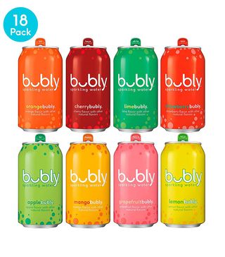 Bubly + Sparkling Water, 8 Flavor Variety Pack (18 Pack)
