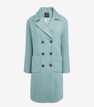 Next + Double Breasted Coat