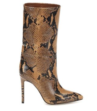 Paris Texas + Exclusive to Mytheresa – Snake-Effect Leather Boots