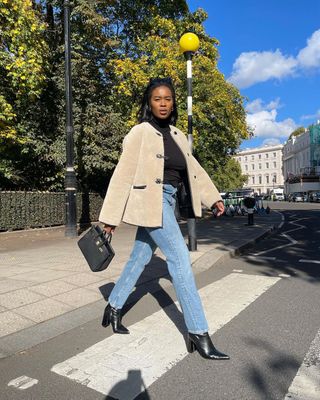 9 Jeans Coats and Boots Outfit Ideas to Try in Winter 2024 Who What Wear