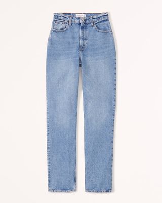 Abercrombie & Fitch + Curve Love Ultra High Rise 90s Straight Jean