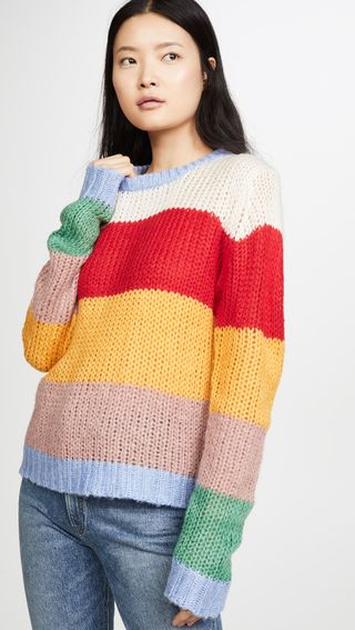 English Factory + Multicolor Knit Sweater