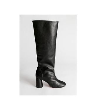 & Other Stories + Gathered Slouch Leather Boots