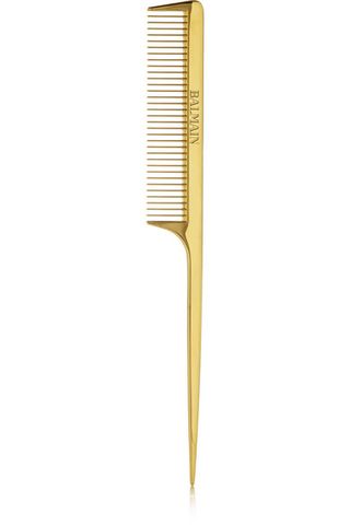 Balmain Paris Hair Couture + Gold-Plated Tail Comb