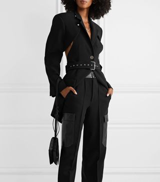 Peter Do + Convertible Cutout Crepe Blazer