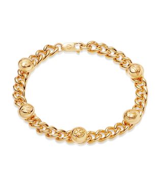 Missoma x Lucy Williams + Gold Lucky Charm Chain Bracelet