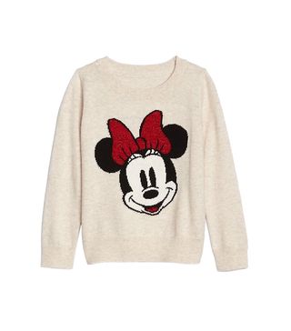 BabyGap + Disney Minnie Mouse Intarsia Sweater