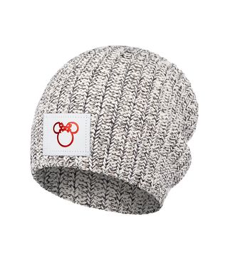 Love Your Melon + Black Speckled Minnie Mouse Outline Beanie
