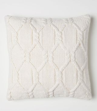 H&M Home + Cable-Knit Cushion Cover