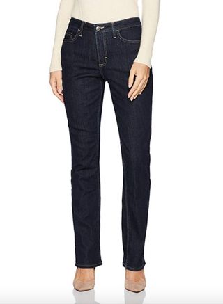 Womens Fleece Lined Relaxed Fit Jeans, Straight Leg, Lee®