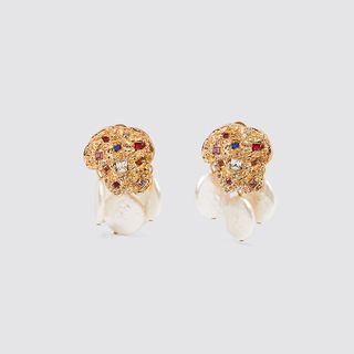 Zara + Contrasting Sparkly Earrings