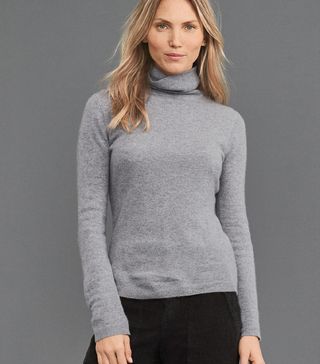 Garnet Hill + Cashmere Turtleneck Sweater