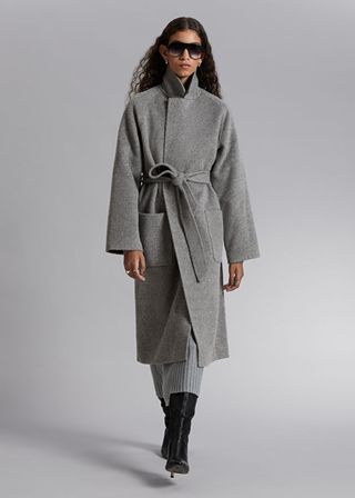 & Other Stories + Belted Coat
