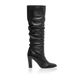 Tamara Mellon + PIC Knee High Boots - Black Nappa