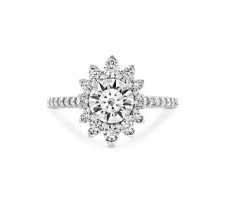 Hayley Paige for Hearts on Fire + 18K White Gold Behati Engagement Ring