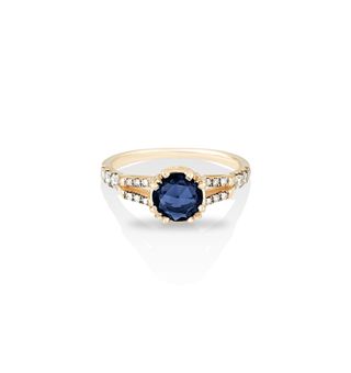 ManiaMania + Beloved Sapphire Solitaire Ring