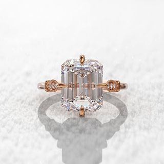 Gioielli Rings + Emerald Cut Engagement Ring