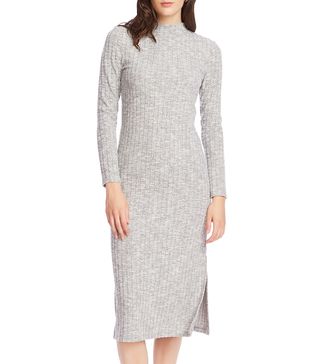 Court & Rowe + Cozy Wide Rib Long Sleeve Sweater Dress