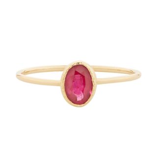 Jennie Kwon + Caravaggio Ring in Ruby
