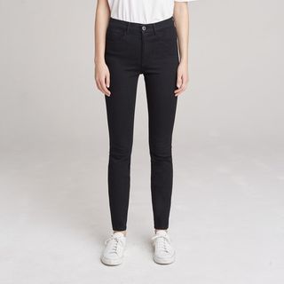 3x1 + Channel Seam Skinny High Rise Jeans