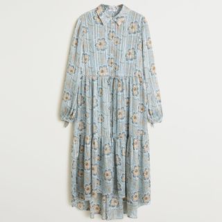 Mango + Pleated Shirt Dress