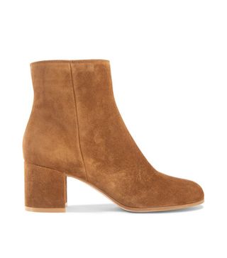 Gianvito Rossi + Margaux 65 Suede Ankle Boots