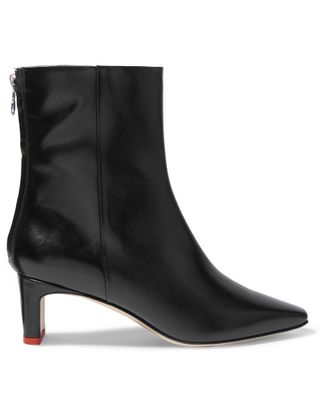 Aeydē + Ivy Leather Ankle Boots