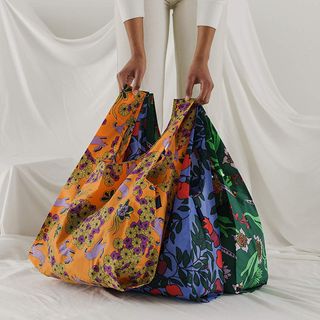 Baggu + Standard Reusable Shopping Bag 3-Pack