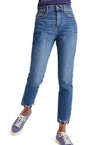 Madewell + The High Rise Slim Boy Jeans