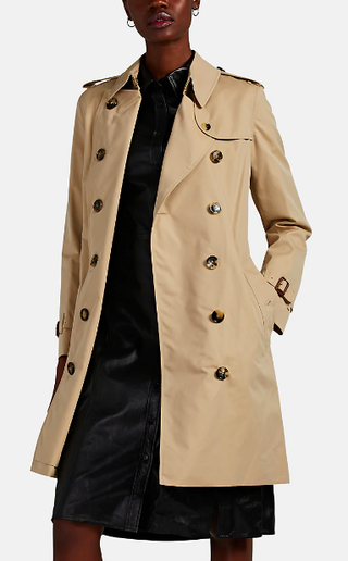 Burberry + Kensington Cotton Gabardine Trench Coat