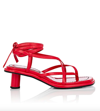 Proenza Schouler + Leather Multi-Strap Sandals