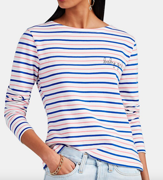 Maison Labiche + Baby Girl Striped Cotton T-Shirt