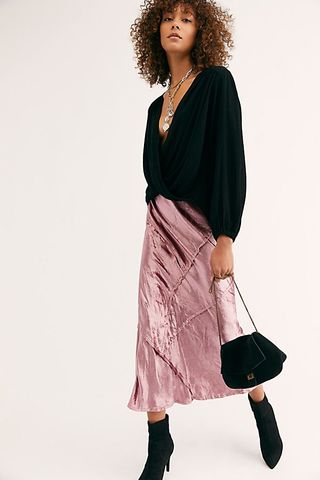 Free People + Solid Serious Swagger Skirt